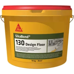 Lepidlo SikaBond-130 Design Floor, 14 kg 1-komp. disperzné, vystužené vláknami, na vinylové podlahy