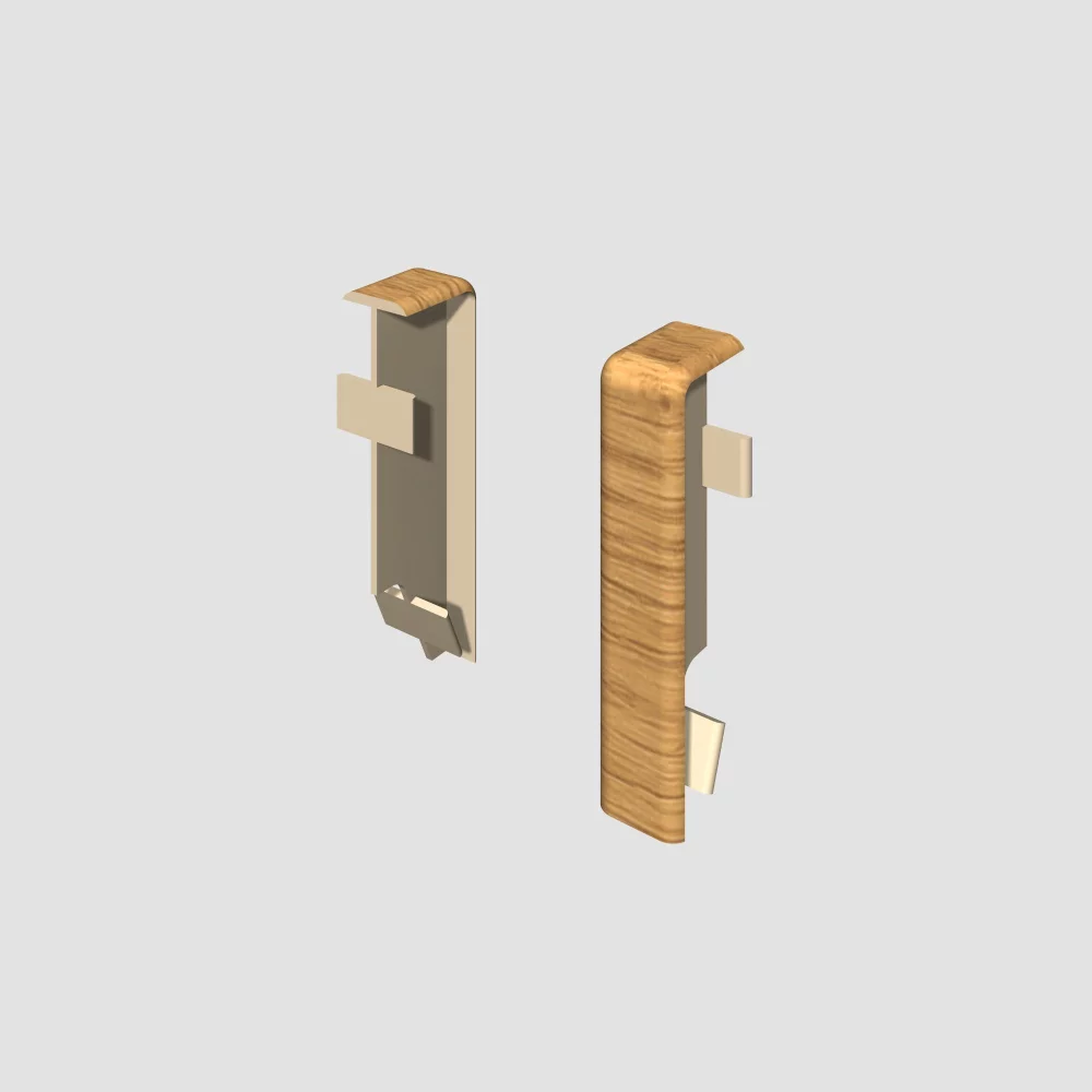 Elements Egger 58 "cubical" Caramel oak – Connector 1839941 (2 pcs/pack)