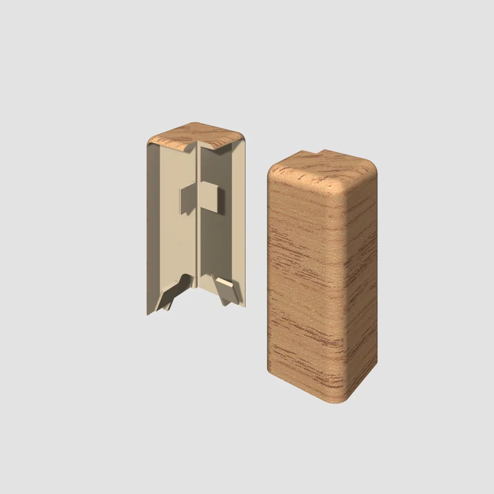 Elements Egger 58 "cubical" Honey Oak – External corner 1839947 (2 pcs/pack)