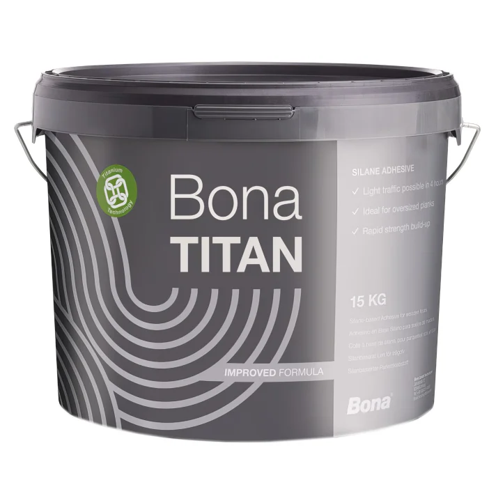 Lepidlo Bona Titan, 15 kg 1-zložkové silanové, na drevené podlahy