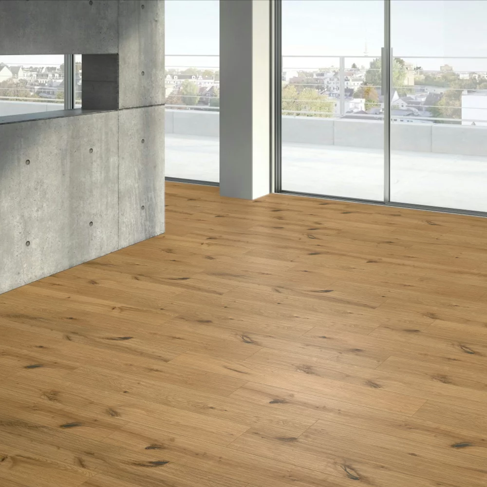 Parador Trendtime 8 Dub Savanna 1751111 fa padló berendezés nélküli belső térben