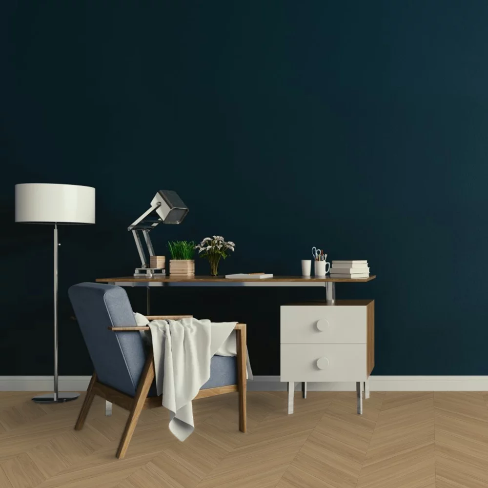 Vinylová podlaha Parador Trendtime 10 Chevron Dub Oxford prírodný 1750868 v pracovni