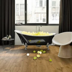 Drevená podlaha Parador Trendtime 8 Dub Kalahari 1751112 v kúpeľni