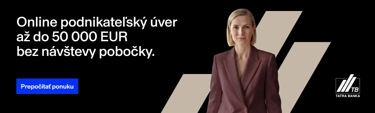 Online podnikateľský úver od Tatrabanky