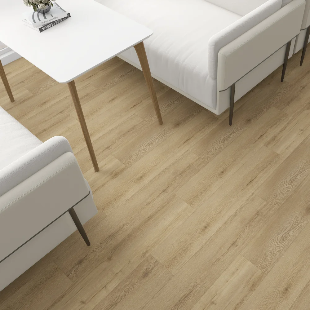 Kompozitná podlaha SolidStep ADVANCE Pure Dub Caldera ST1103 v obývačke