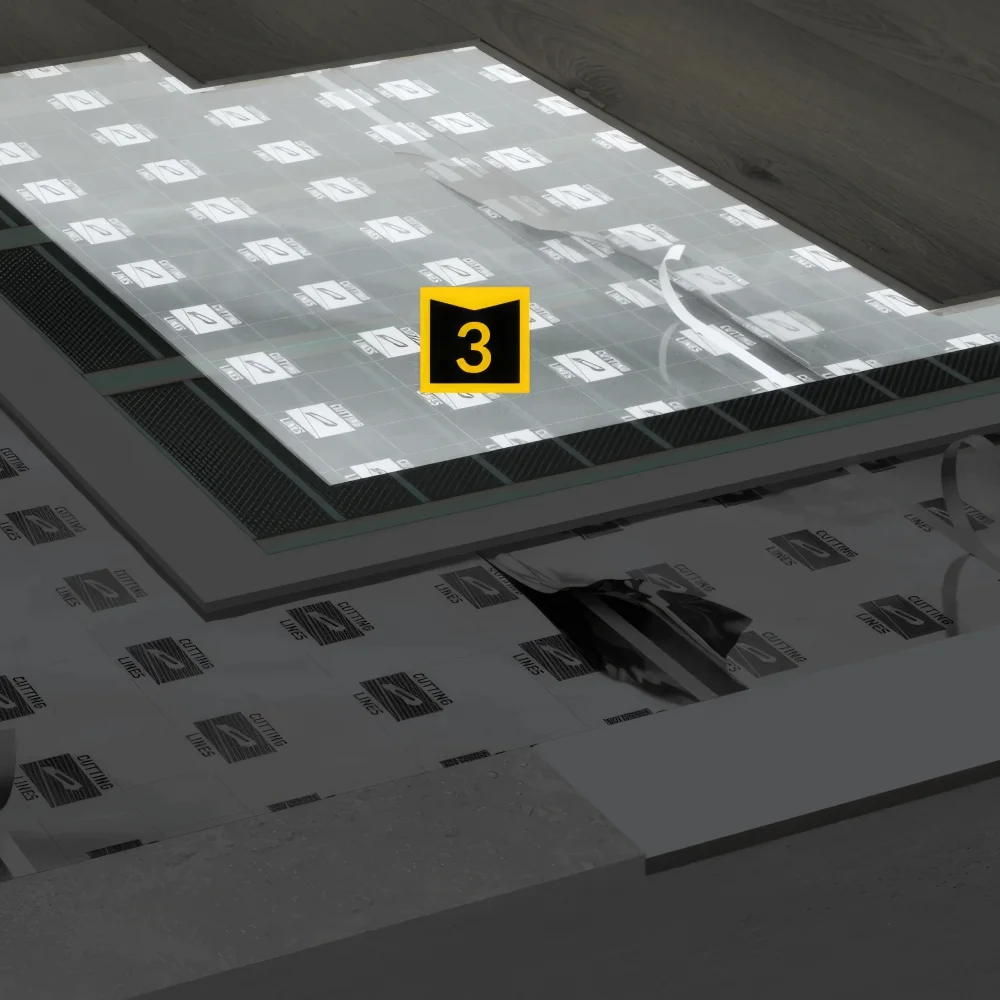 Ochranna fólia ARBITON AQUAPROTEC HEAT FILM PET+PP - Energy Saving Floor System 