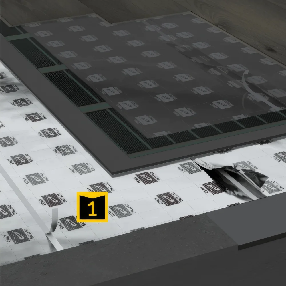 ARBITON AQUAPROTEC VAPOUR BARRIER in the Energy Saving Flooring System
